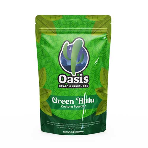 Green Hulu Kapuas Kratom Powder