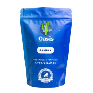 Red Sumatra Kratom Powder - product packaging front image - Oasis Kratom