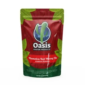 Buy High-Quality Kratom For Sale | Oasis Kratom 11 Plantation Red Maeng Da Kratom Powder