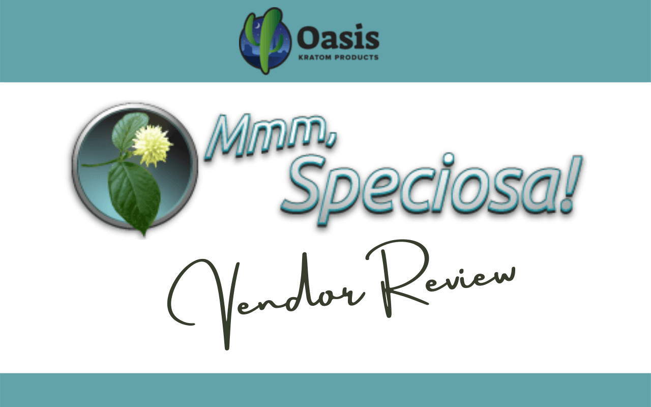 Mmm Speciosa Vendor Review