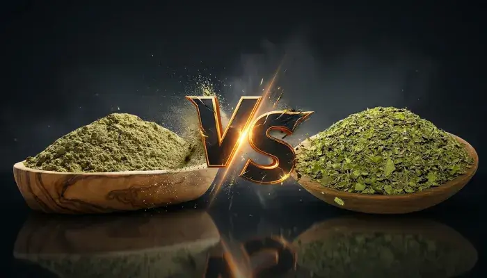 Kratom Powder vs Leaf: Key Differences 2 kratom powder vs leaf