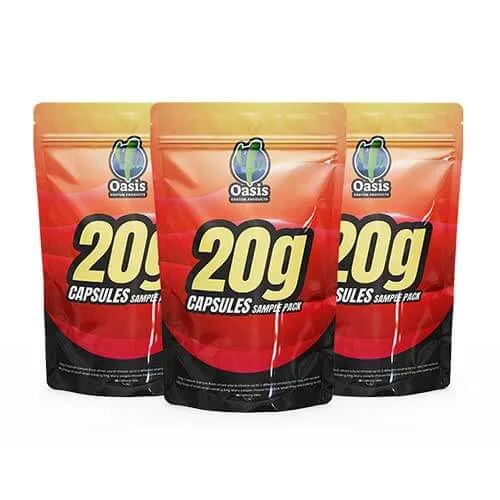 60g Kratom Capsules Sample Pack
