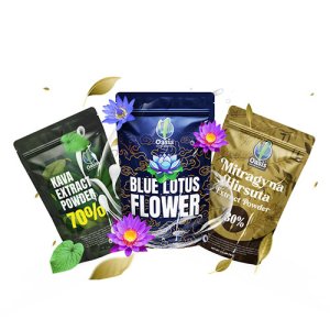 Blue Lotus, Hirsuta, Kratom Extract Bundle