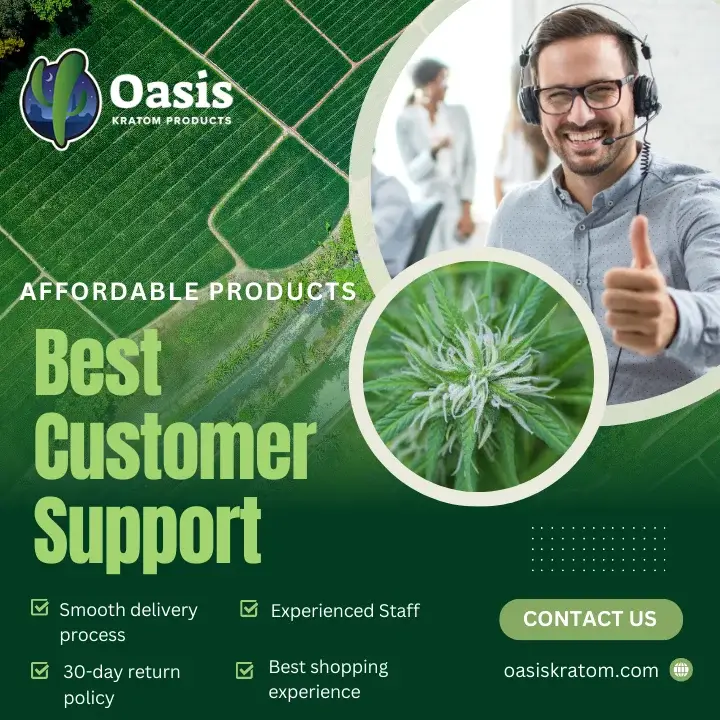 best customer support at oasiskratom
