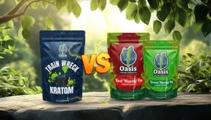 Trainwreck Kratom vs Maeng Da Kratom
